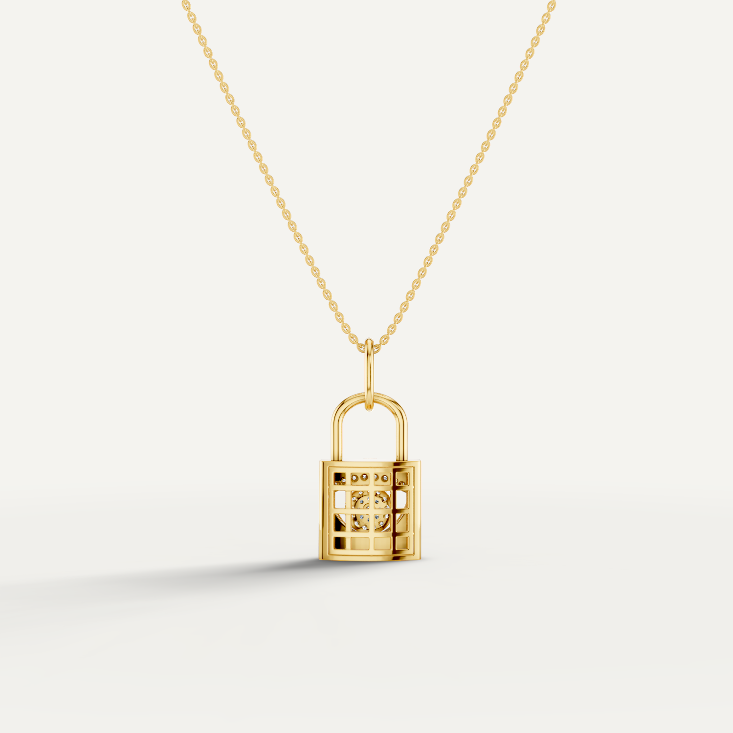 ILOCH, Evil Eye Pendant in 14K Yellow Gold