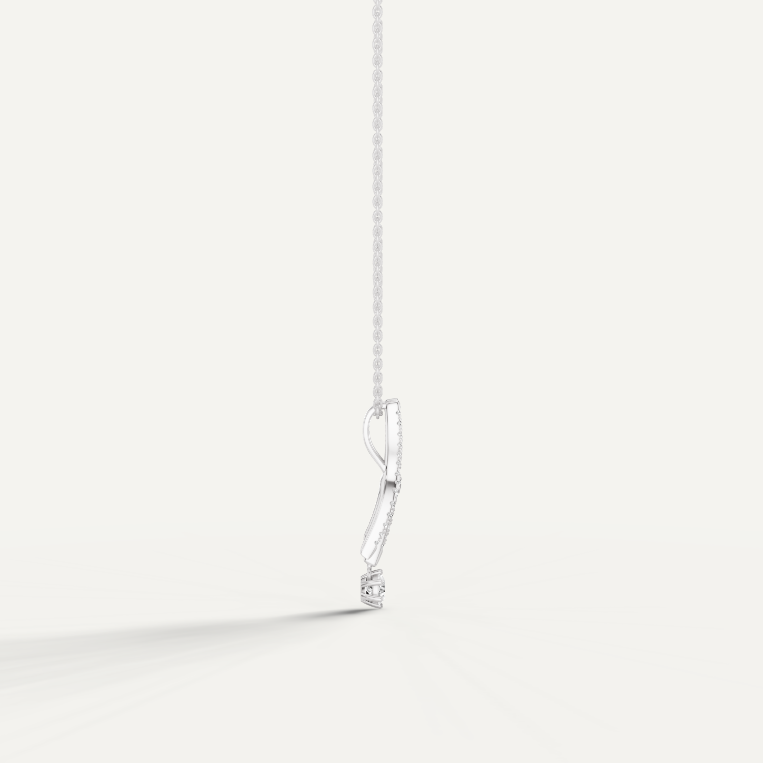 Lightfoot, Rabbit’s Foot Pendant in 18K White Gold