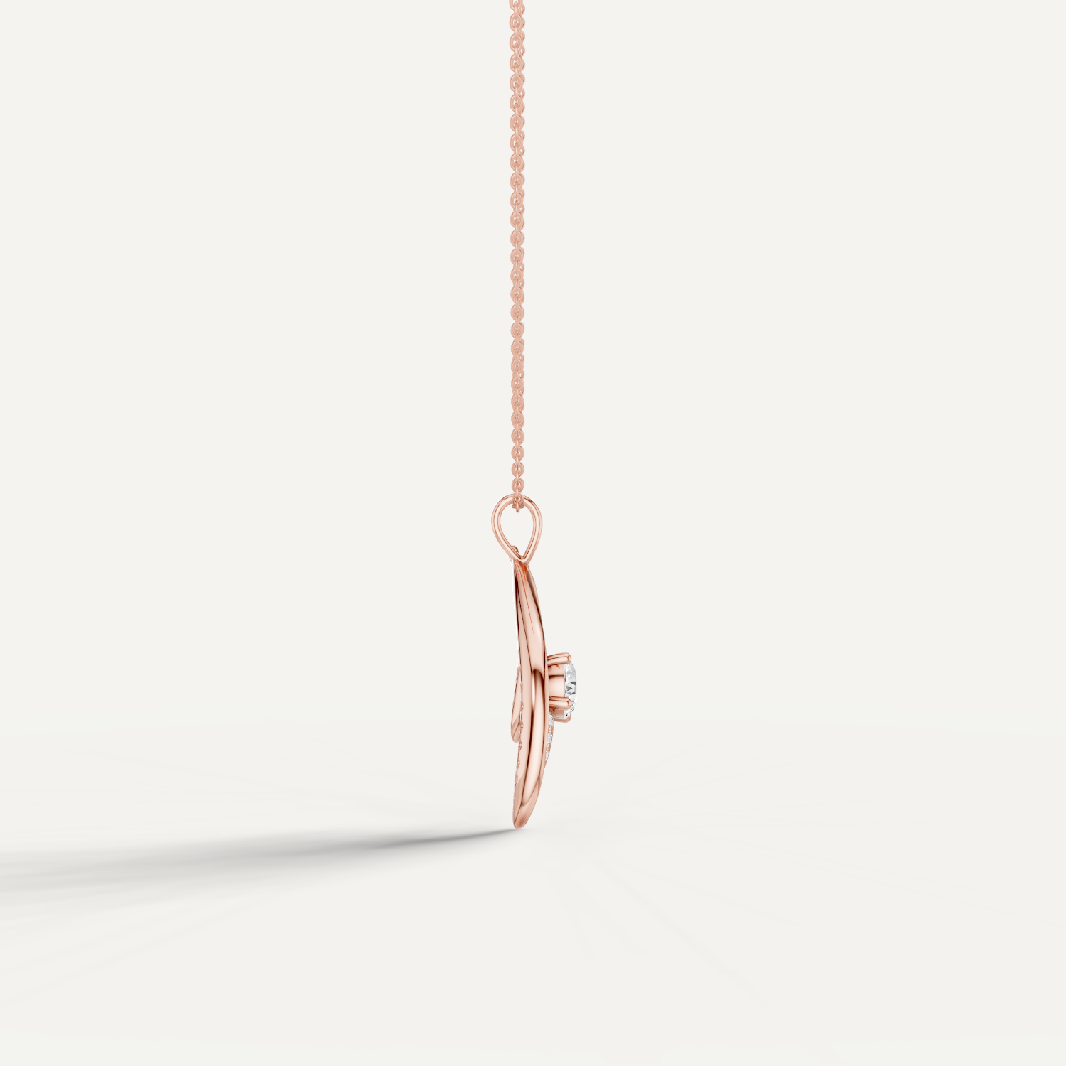 Pawluck, Rabbit’s Foot Pendant in 18K Rose Gold