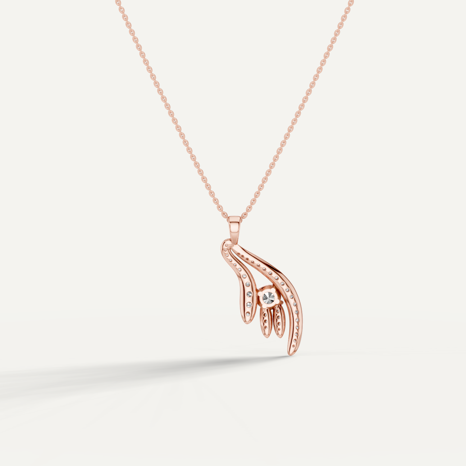 Pawluck, Rabbit’s Foot Pendant in 18K Rose Gold