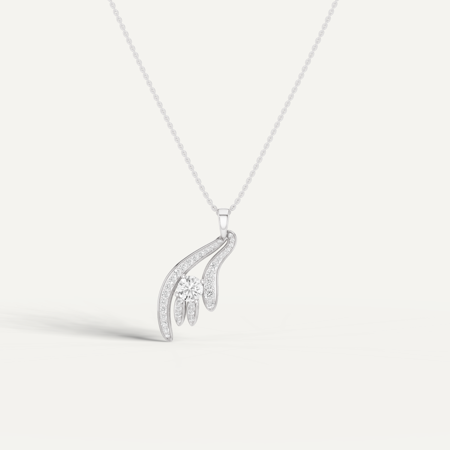 Pawluck, Rabbit’s Foot Pendant in 18K White Gold