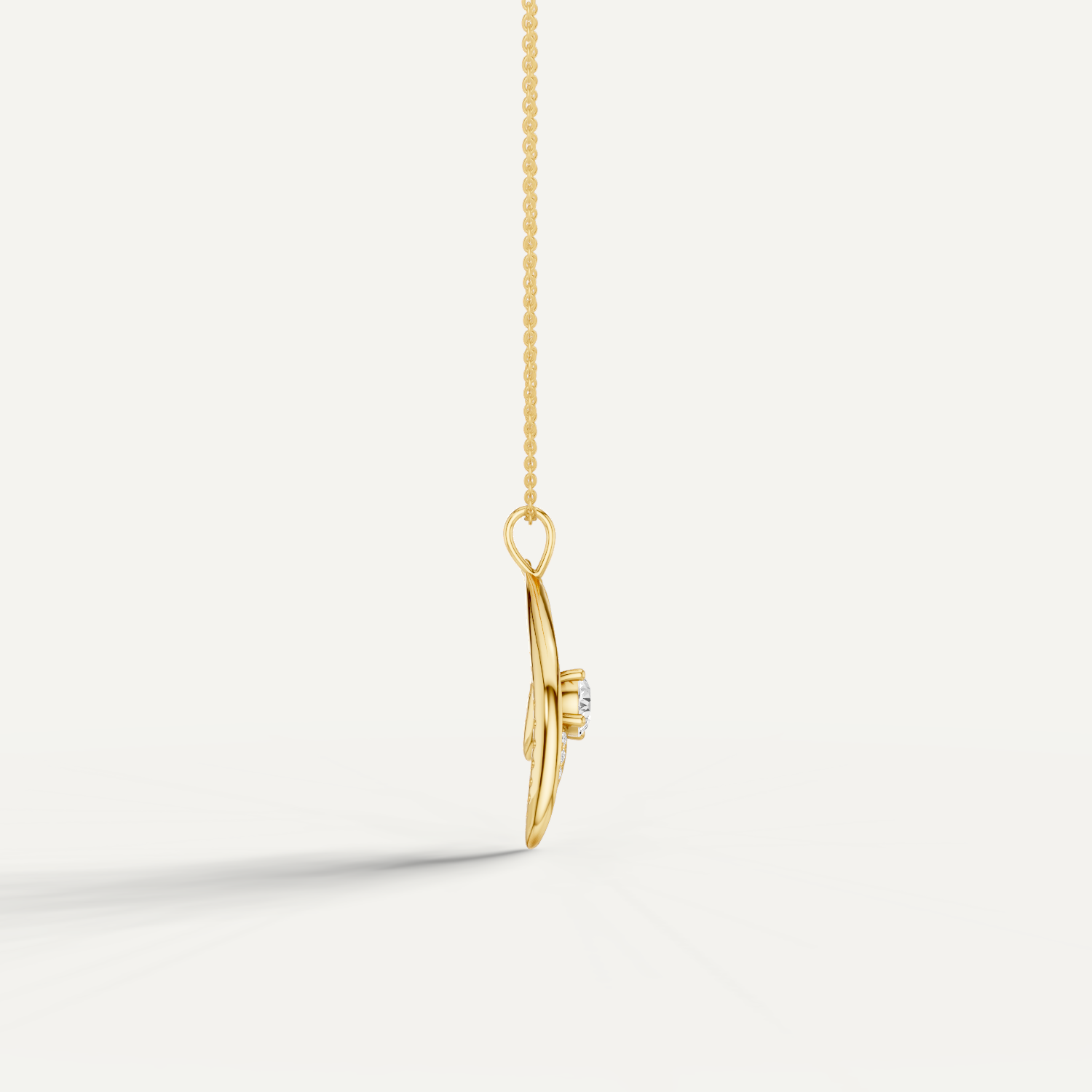 Pawluck, Rabbit’s Foot Pendant in 18K Yellow Gold