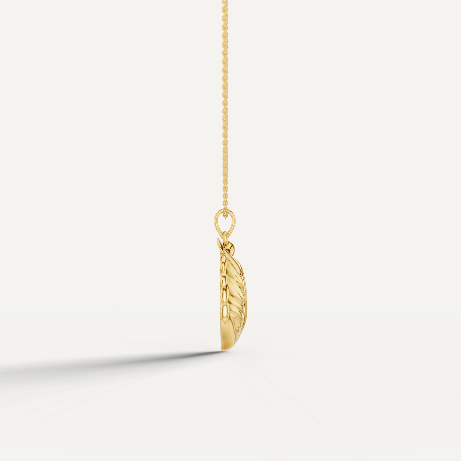 Scarabyne, Scarab Pendant in 18K Yellow Gold
