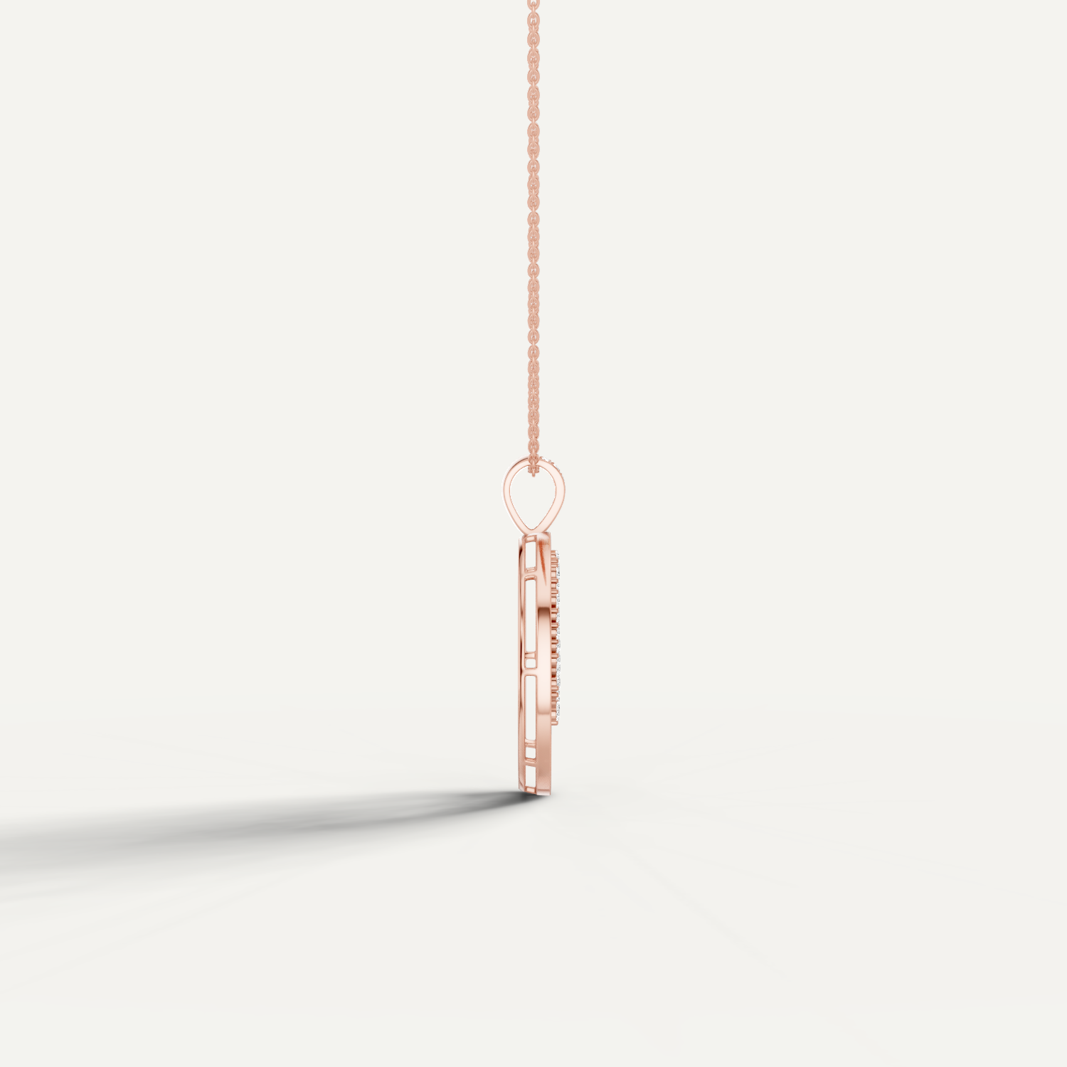 Vita, Tree of Life Pendant in 14K Rose Gold