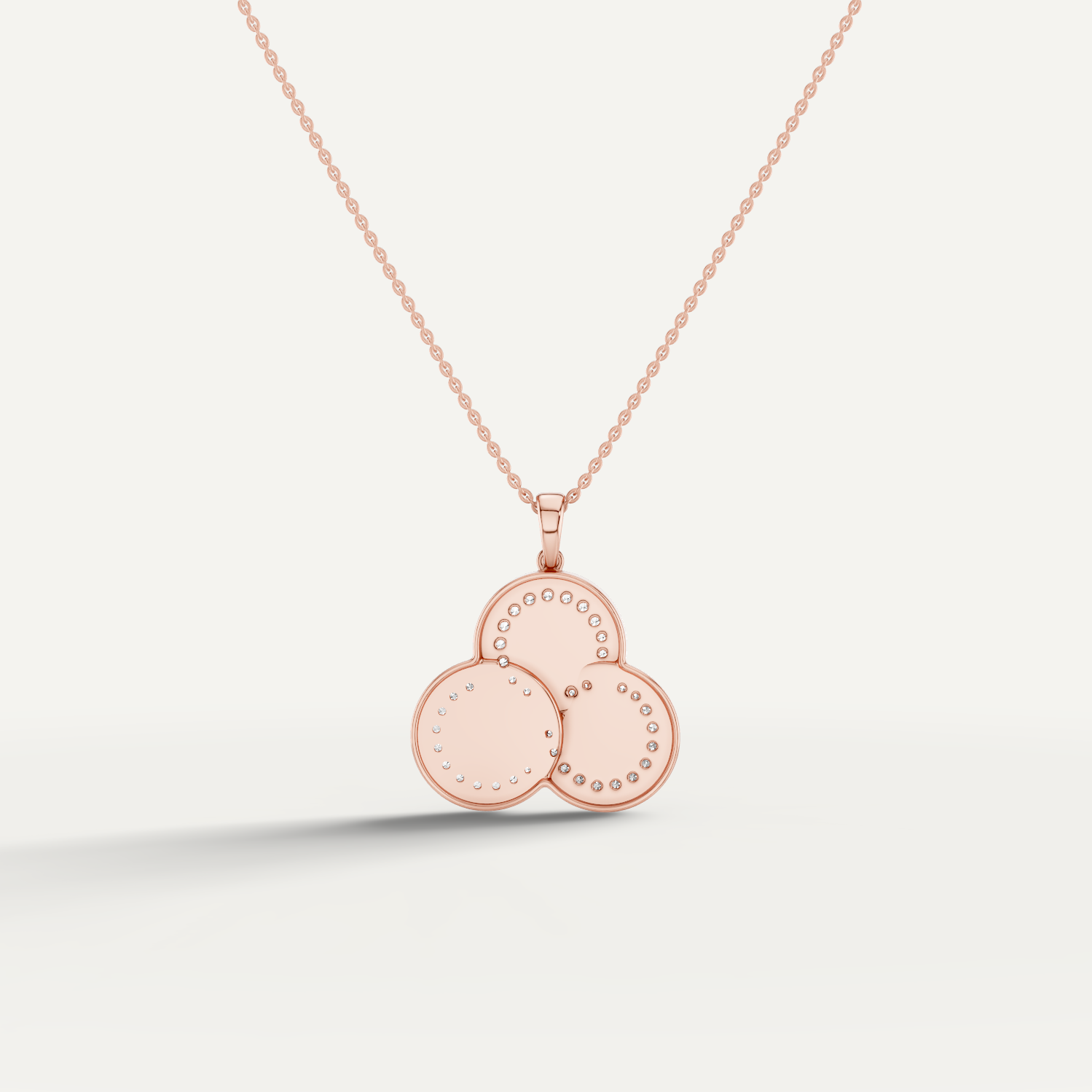 Chiclove, Feng Shui Pendant in 14K Rose Gold