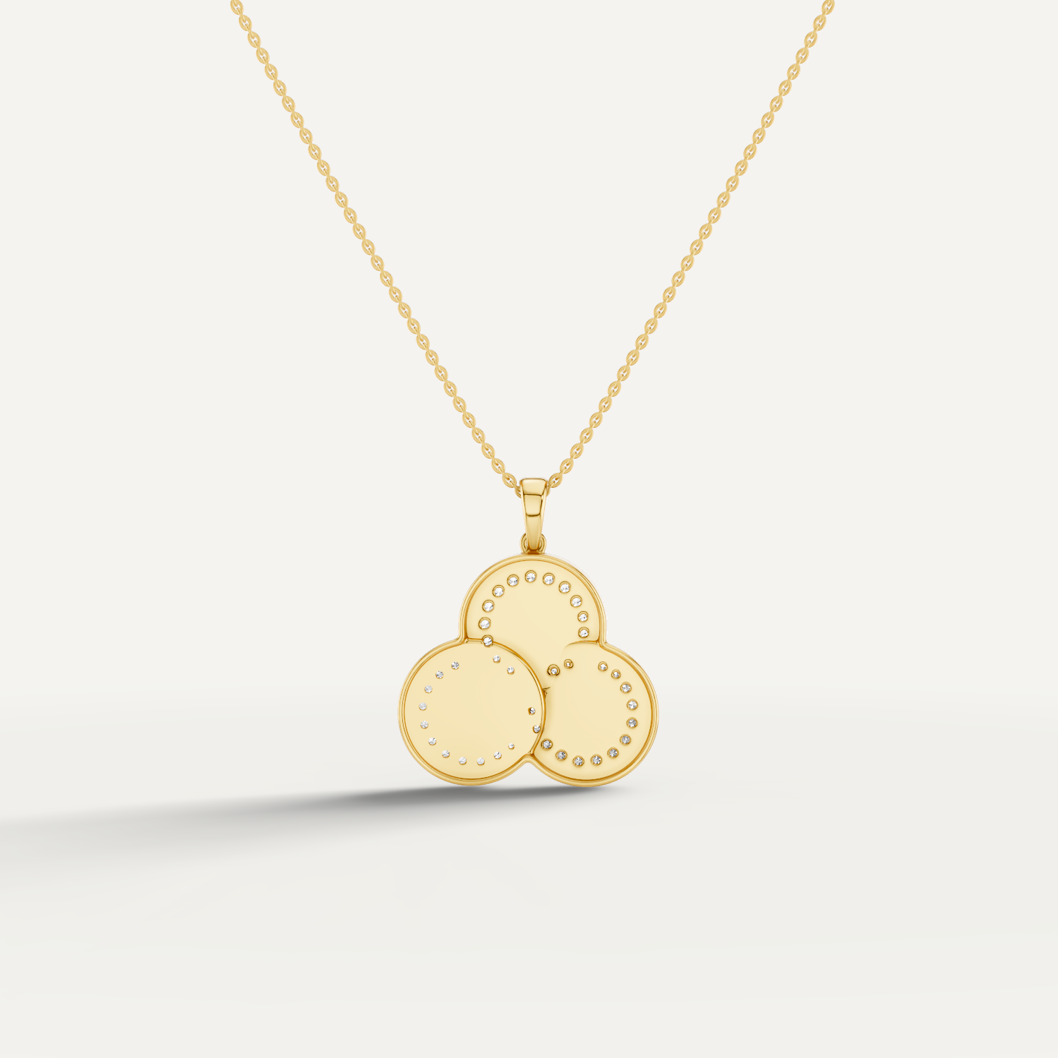 Chiclove, Feng Shui Pendant in 18K Yellow Gold