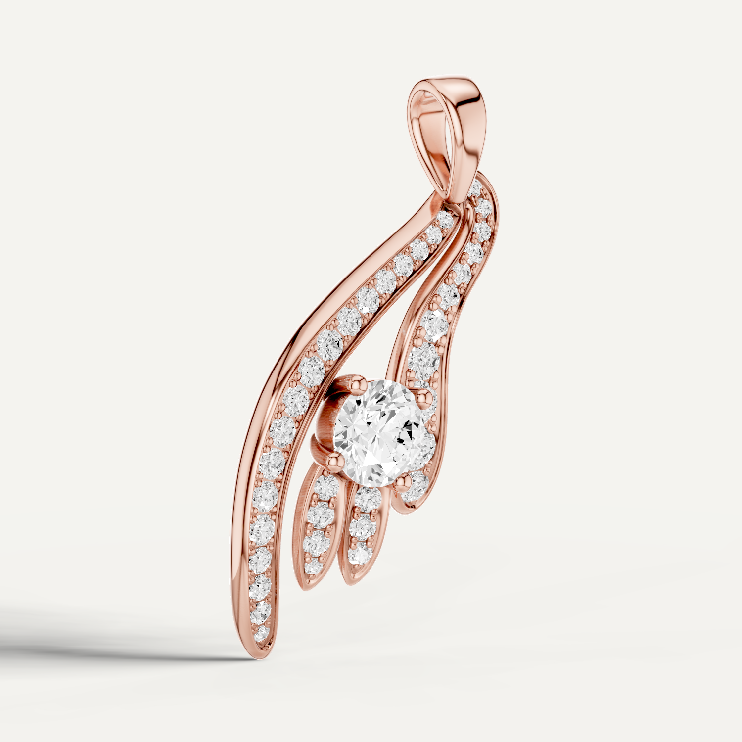 Pawluck, Rabbit’s Foot Pendant in 18K Rose Gold