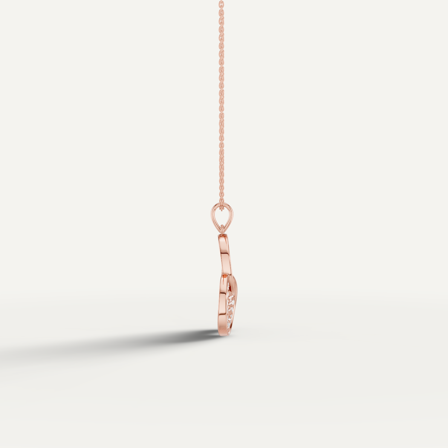 Chiclove, Feng Shui Pendant in 14K Rose Gold