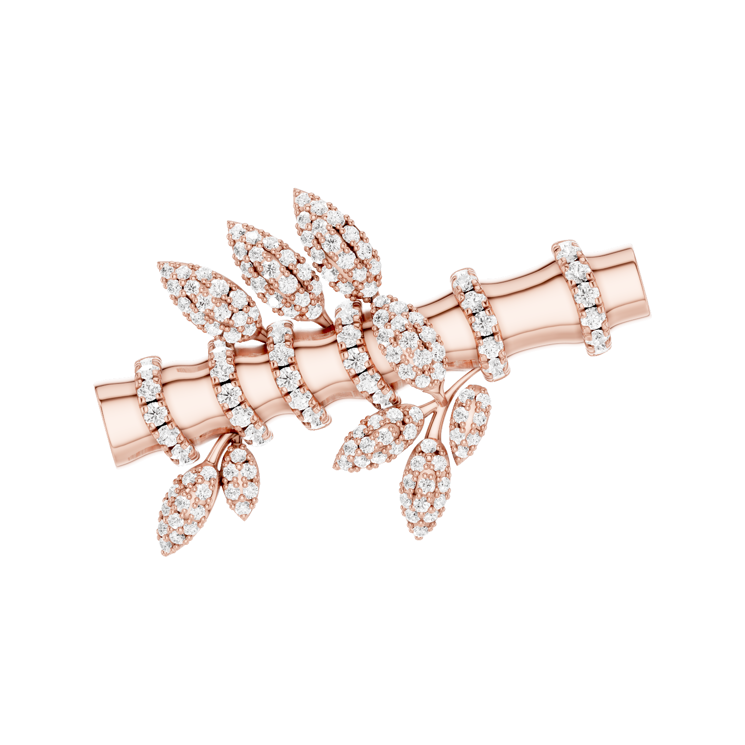 Flutia, Bamboo, Rose Gold