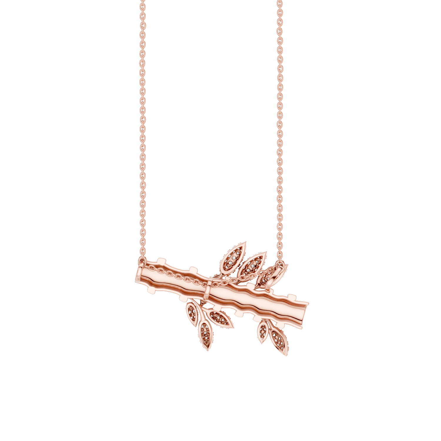 Flutia, Bamboo, Rose Gold