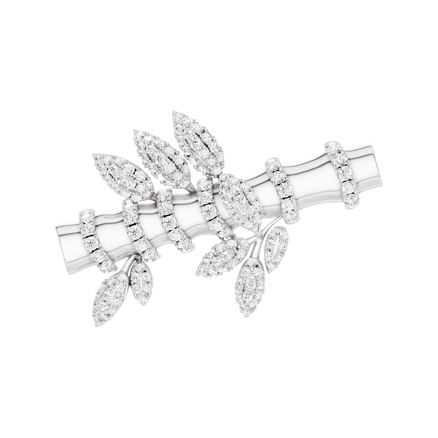 Flutia, Bamboo, White Gold