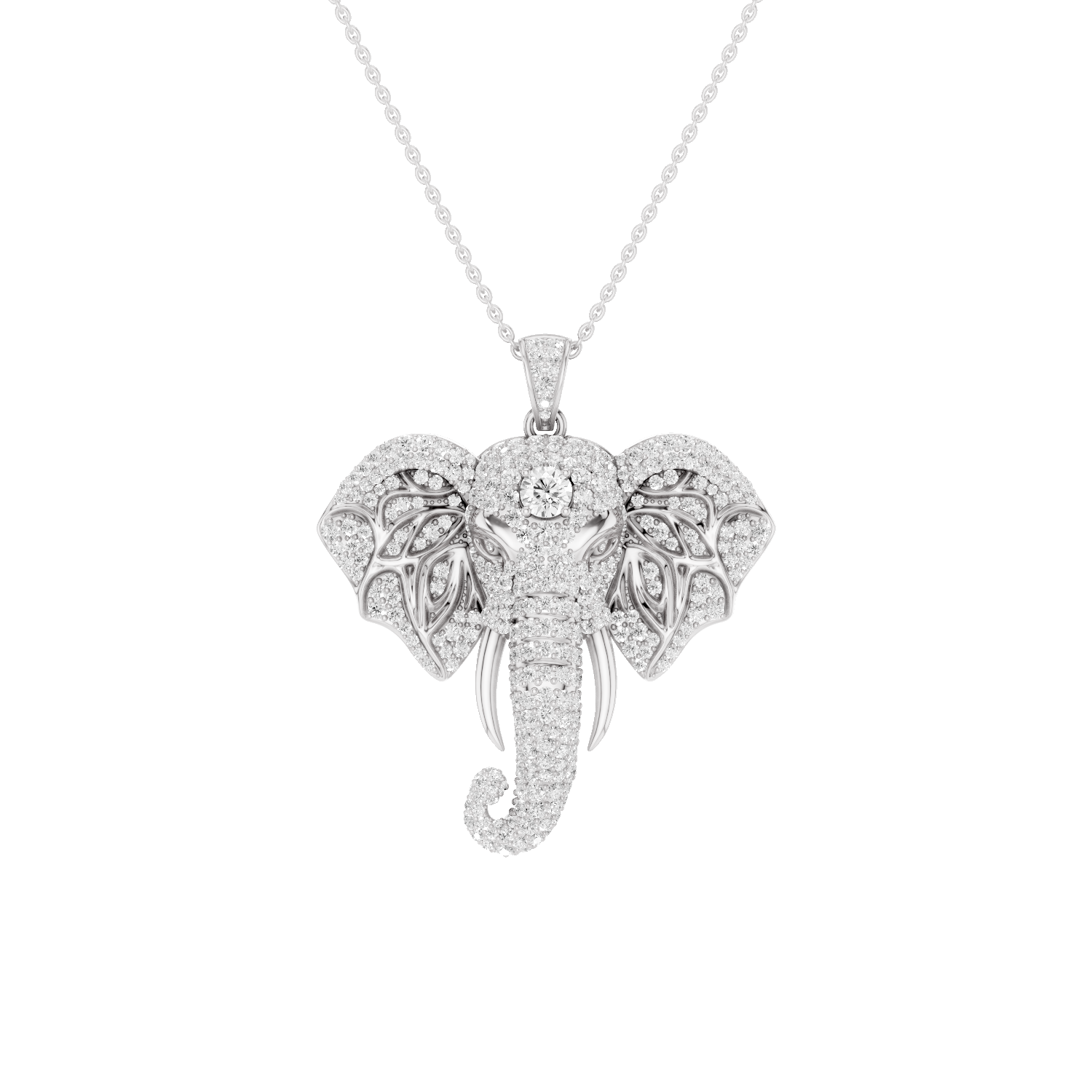 Varana, Elephant Lucky , White Gold
