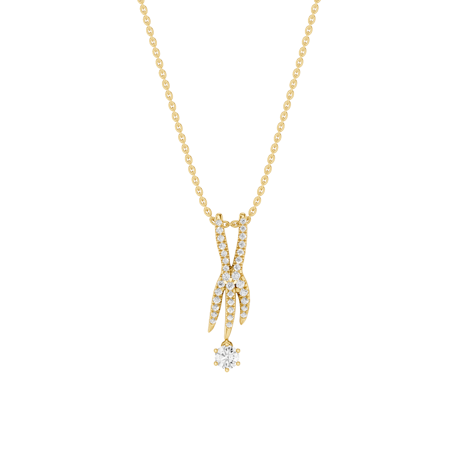Lightfoot, Rabbit’s Foot Pendant, Gold
