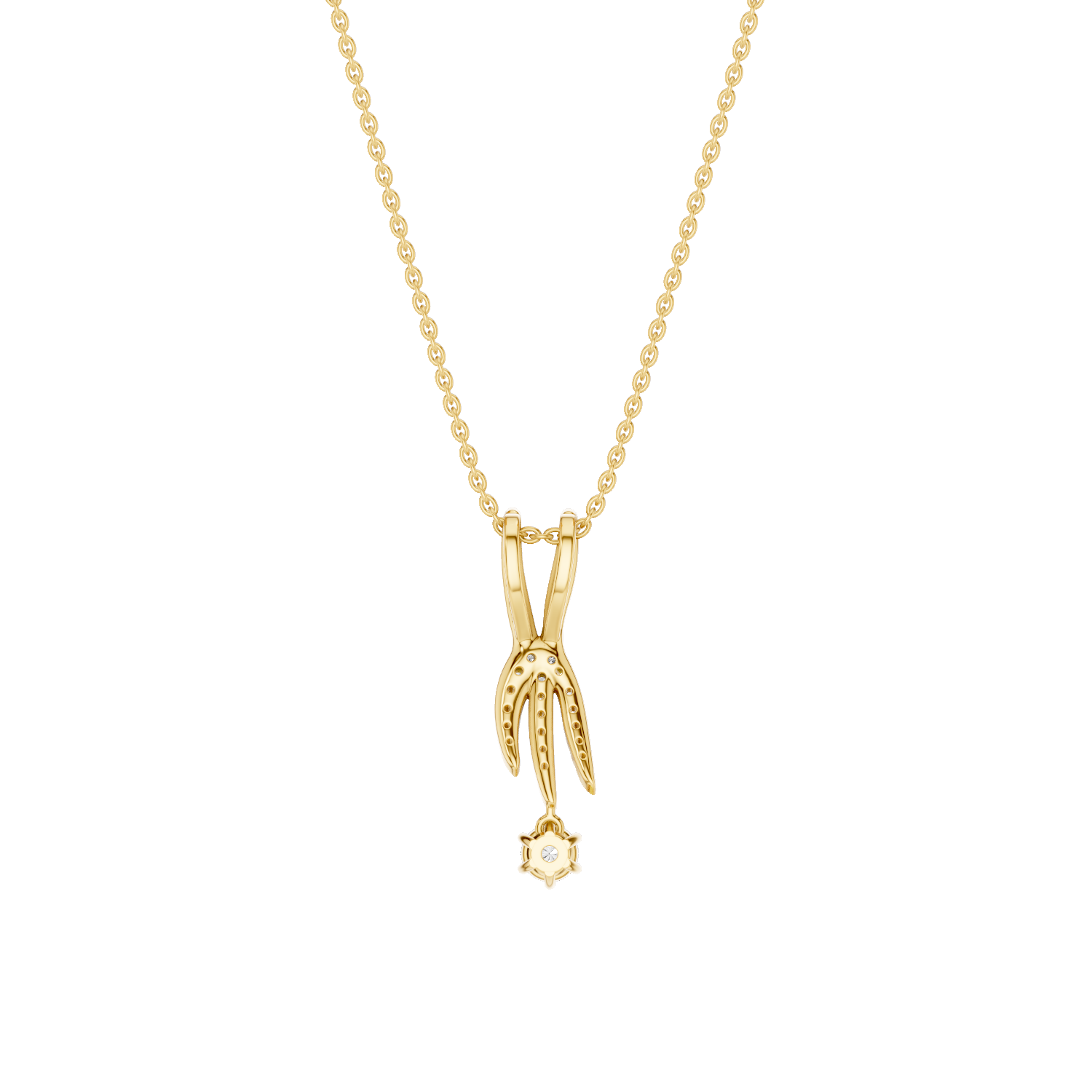 Lightfoot, Rabbit’s Foot Pendant, Gold