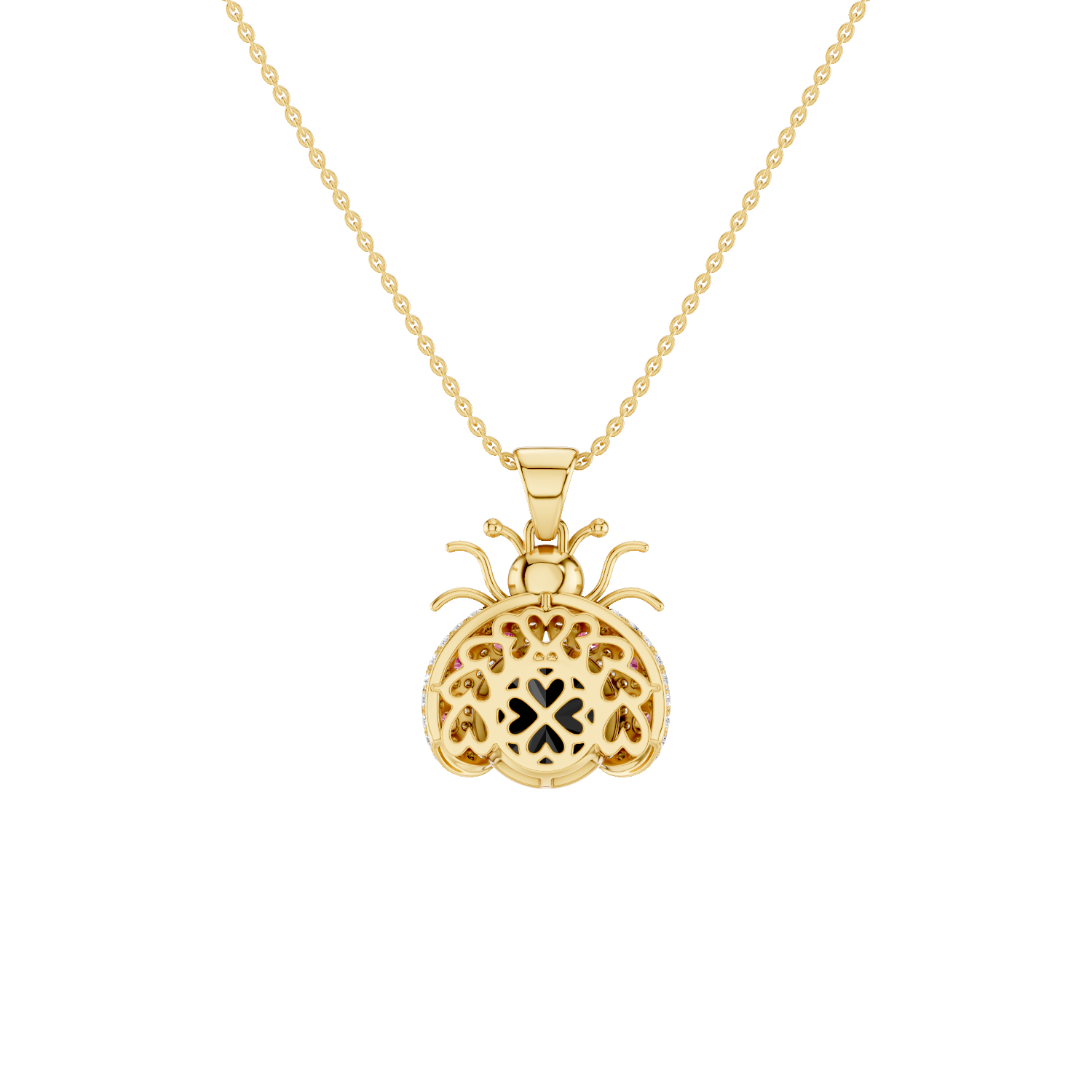 Miss Bug, Bug Pendant, Gold