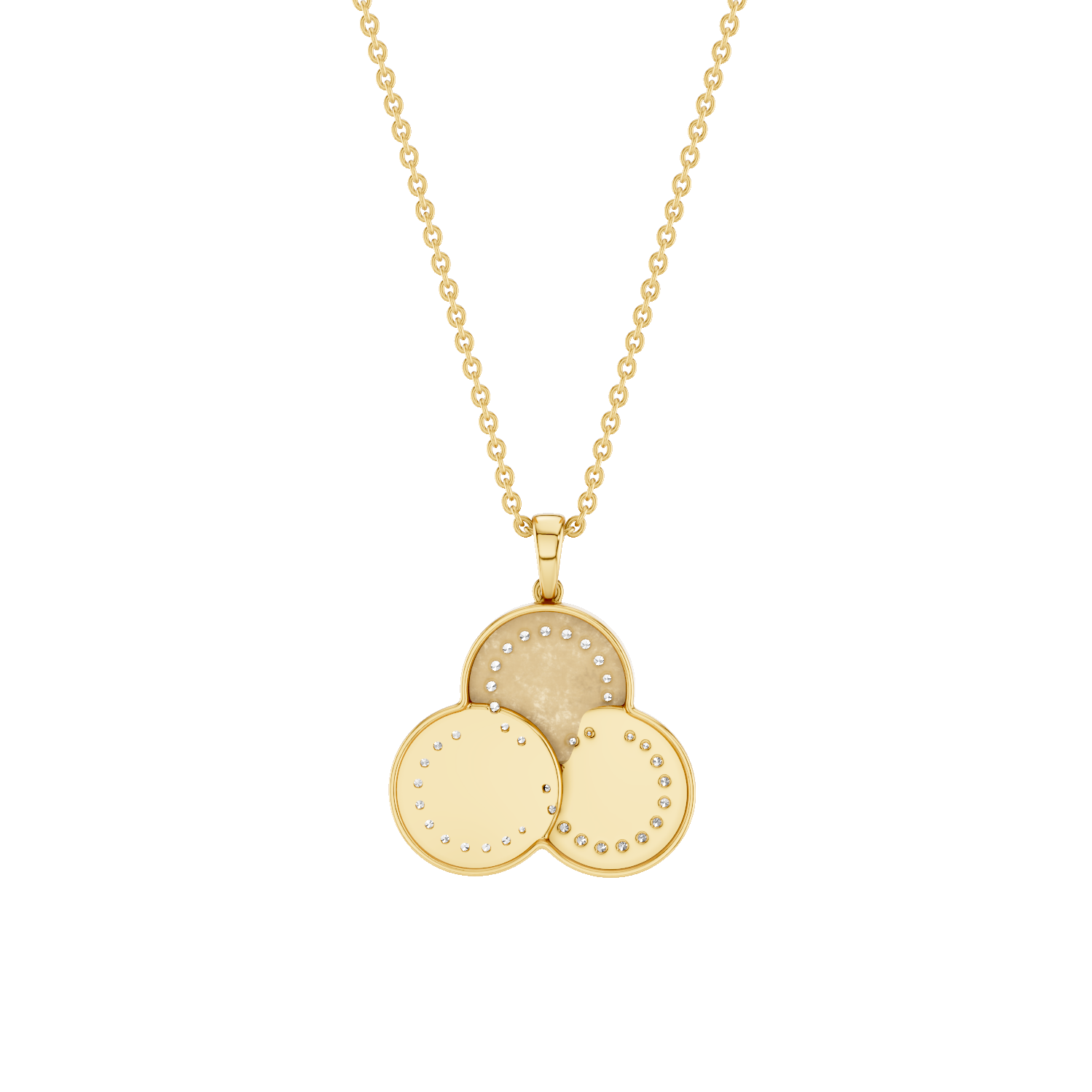 Chiclove, Feng Shui Pendant, Gold