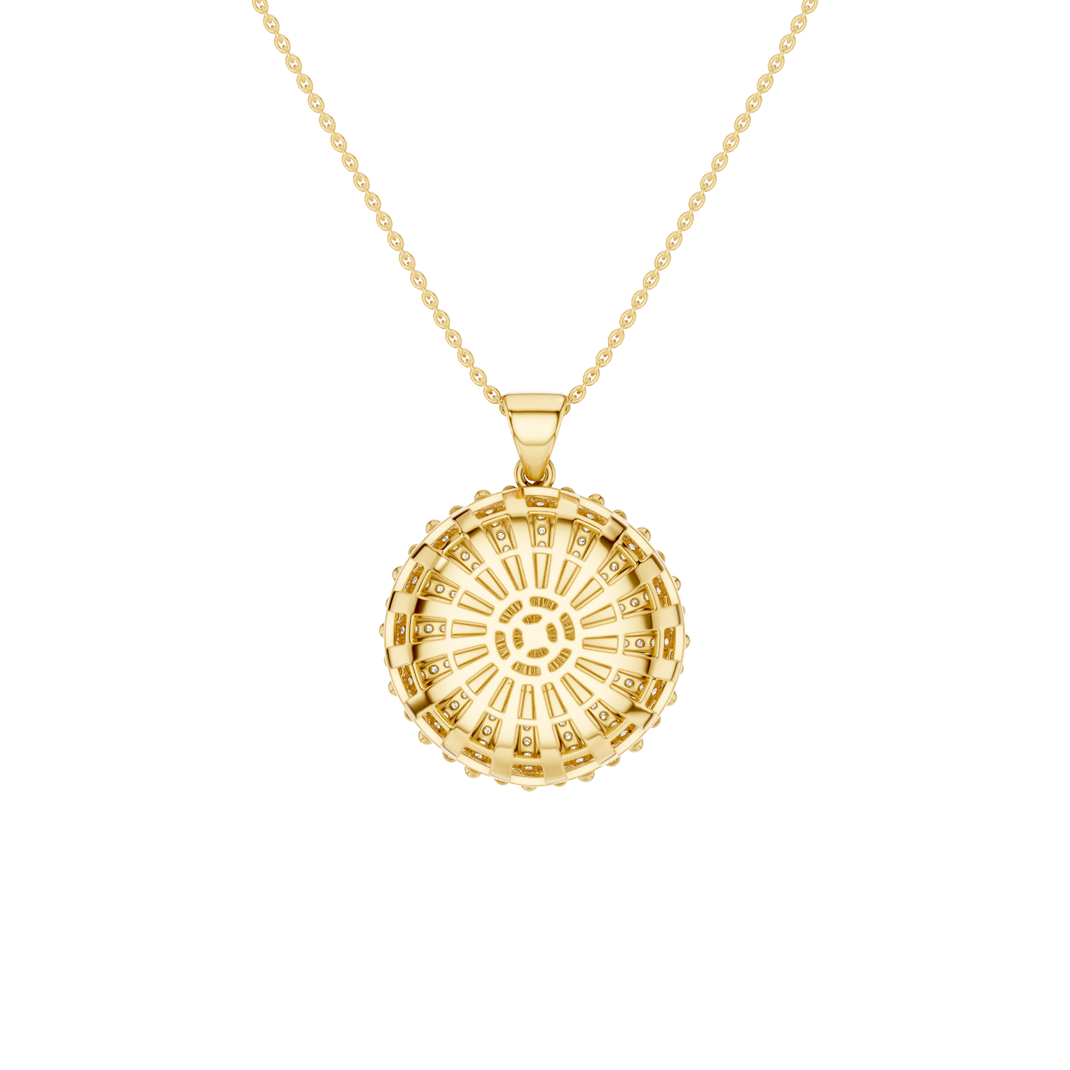 Marbella, Sea Shell Pendant, Gold